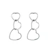 Dangle Chandelier Fashion Hollow Heart Drop Earrings Good Quality Ear Tassel Jewelry For Women Girls Korean 20214596456