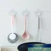 Gancho autoadhesivo creativo para la puerta de la pared de la cocina del hogar, colgador de toallas de cocina, colgador de ganchos de pared con ventosa para el baño de la cocina