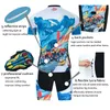 Factory direct sales Moxilyn Team of Cyclists Pattern Cycling Jersey Set Summer Short Sleeve and Shorts Suithigh Quality Material Bike Clothing