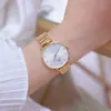 Vrouwen luxe merk horloge eenvoudige dunne dames polshorloges rose gouden diamant horloges vrouwen polshorloge Montre femme 210527