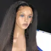 Yaki reto italiano Afaca cheia de peruca Remy Lace transparente 13x6 360 Cabelos humanos dianteiros de renda com cabelos de cabelos de cabelos de seda de cabeceira da cabeça