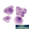100g natural ametista esquelética ponto de quartzo cluster de cristal cura espécimes pedras minerais aquário