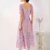 Self Portrait European Runway Designer Summer Women Elegant Heart Shaped Hollow Out Lace Long Dress Vestido De Festa 210603