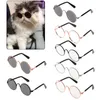 Chien vêtements mode chat animal lunettes Costume lunettes de soleil rond drôle accessoires fournir produits 2021 arrivée