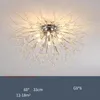 Tavan ışıkları karahindi yatak odası ev aydınlatma oturma odası yaratıcı kristal lüks g9 tavan lambası