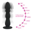 Télécommande Anal Plug Perle Gode Vibrateur Ventouse Godemichet Anal Mâle prostate Masseur Vibrateur Étanche Sex Toys248Q3145407