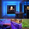 Bande lumineuse LED avec 2835 5050 LED RVB, 5 m, bandes époxy sûres, WIFI, voix Bluetooth, contrôleur d'application pour téléphone intelligent, ensemble mp décoratif 12V7207405