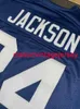 Hombres Mujeres Jóvenes Bo Jackson Jersey Cosido College Navy Jersey Cosido Personalizado Cualquier nombre número Camiseta de fútbol