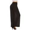 Kvinnors byxor sommar mode tunna bredben byxor ny lös hög midja casual kvinnor kjol dans Q0801