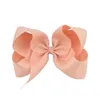 40Colors choose free 6 inch baby big bow hairbows infant girls hair bows with Barrettes 15cm*12cm 310 U2