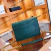 2021 Projektanci luksurów torby na crossboday TOPLATOWA wysokiej jakości torebki torebki na ramię oryginalna skórzana moda damski łańcuch desi260j