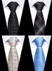 2022 Nieuwe Design Factory Sale Trouw aanwezig Tie Pocket Squares Set Stropdas Pak Accessoires Mannen Floral Blue Fit Formal Party G220312