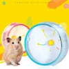 Hamster Running Wheel Plastic Mute Rotary Runner voor Small Animal Sport Fitness Toy Golden Bear Hedgehog Hamsters Accessoires ZC554