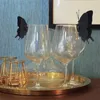 Zwarte DIY Butterfly Muurstickers 3 Maten 12 Stks 3D Butterflies Sticker Decals voor Party Wedding Muren Home Decor