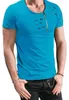 KB 2021 Fashion Brand New Men's fashion sports fitness personality T-shirt men's summer thin zipper decoration T-Shirt G220223