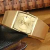 Wwoor Luxury Gold Watches for Men Quartz Quartz Watch Slim Steel Mesh Impermeable Date Muñeco Menacha Relogio Relogio Relogio Masculino 28771411