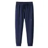 Sportbyxor Mens lösa joggingbyxor Hip Hop Pant Byxor Streetwear L-5XL 2021 Svart Blå Grå