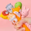 Neue Stil Dekompression Stift Kawaii Cartoon Soft Rebound Kugelschreiber Süße Ziemlich Schöne Cartoon Stift für Kinder Schreibwaren Geschenk