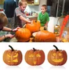 5Pcs/Set Halloween Party Supplies Pumpkin Carving Kit Toy DIY Tool Kids Safety Carved Lantern great Gifts BT6710