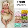 New Super soft Nylon Knot Fascia per neonate Infant Turban Headwraps Accessori per capelli PhotoProp Accessori per capelli per ragazza all'ingrosso 107 Y2