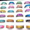 MixMax 36pcs Men Women God Lord's Prayer Stainless Steel Band Rings Whole Lot Religious Ornaments