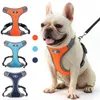 Pet Dog Harnesses collar Night Reflective Safety Waistcoat Pet Harness with D Ring Dog Vest Dogs Supplies Will and Sandy