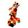 Costumes de mascotteFox chien mascotte de haute qualité ensemble de costumes faits à la main Costume de fête annonce