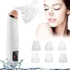 Electric Heated Blackhead Remover Face Dark Spot Removal Vacuum Suction USB Charger Acne Remove Extractor Facial Pore Clean Tool For Skin Care