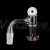 OD 20mm Beveled Edge Terp Slurper Smoking Quartz Banger With Pill/Glass Marble Ruby Pearls 45&90 Nails For Water Bongs Dab Rigs