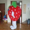 Performance Tasty Red Strawberry Mascot Costumes Halloween Fancy Party Dress Cartoon Character Carnival Xmas Easter Advertising Birthday Party Costume Outfit