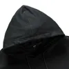 Hoodies de pulôver homens/mulheres casuais fitas pretas com capuz 2021 moletons de streetwear de outono Hip Hop Harajuku tops masculinos Y0803