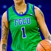 Custom College Basketball Florida Gulf Coast FGCU Jersey Cyrus Largie Caleb Catto Jalen Warren Eli Abaev Dakota Rivers Dom London Franco Miller Jr. Luis Rolon 4XL