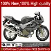 Corpo Per HONDA Grigio nero VTR1000F SuperHawk VTR 1000 VTR-1000F 1997 1998 1999 2000 2001 2002 2003 2004 2005 51No.111 VTR1000 F 1000F 97 98 99 00 01 02 03 0 5 Carenatura OEM