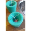 Stampi da daina gel di silice 3D stampi in silicone 3d campane di stampo di candela aroma stampo aroma pietra natalizia280h