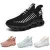 Vente en gros chaussures de course sans marque pour hommes noir blanc vert guerriers en terre cuite confortable maille fitness jogging chaussure de marche