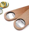 NEU!!! Flat Board Speed Flaschenöffner Home Bierdeckel Holzabdeckung Holz für Küchenbar Individuelles Logo DHL schnell