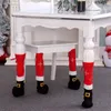 Chair Covers Christmas Decorations Table Foot Cover Home Decor Protection