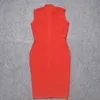 Sıradan elbiseler Willbenice kış seksi pembe kırmızı bandaj kadınları 2019 vestido çin için parti bodycon y2302