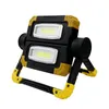 150W NEW Work Lamp USB Rechargeable Outdoor Portable Searchlight Camping Light Double Head COB Anti-fall Flood Campe Spotlight248J