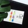 Résine à la main coloré dessin animé ours balancent boucles d'oreilles Unique couleur bonbon Animal goutte boucle d'oreille pour femmes fille drôle fête bijoux