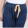 Jeans Woman Plus Size Harem Pants High Elastic Waist Softener Loose Lady Denim 5xl 6xl 7xl 210708