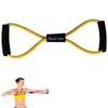 Resistance Bands Figure 8 Band Type Hand Gripper Strengths Exercise Tube Yoga Pull Up Equipment1