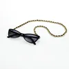 Mode PU lederen metalen bril ketting trendy luxe gouden kleur glazen houder lanyard riemen nekketen zonnebril accessoires