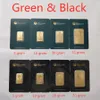 The Perth Mint APMEX Argor RCM Bullion Bar Australia Bars Green black Blister Gift Home Decorations Metal Crafts 2.5g 5g 10g 20g 31Gram mix 10pcs