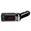 FM Transmitters Bluetooth Car Kit FM Transmitter Handsfree Aux Mp3 Player Modulator with LED Display Portable Dual USB Charger