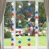 American Independence Day Garland 4m Banner Paper Star Birthday Party Supplies RRD6762