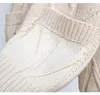 Chandails pour femmes Nouvelles femmes Pull Femmes Hiver Automne Cardigan Cachemire Mélange Mode Lâche Casual Streetwear Vêtements Veste Tops