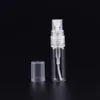2ml 3ml 5ml 10ml透明黒琥珀ガラススプレーボトル香水噴霧器ミニサンプルテストチューブボトル薄いジャーバイアル