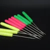Colored plastic glue handle cones thousands of through DIY hand sewing punching needle leather leather art tools