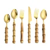 bamboo cutlery set